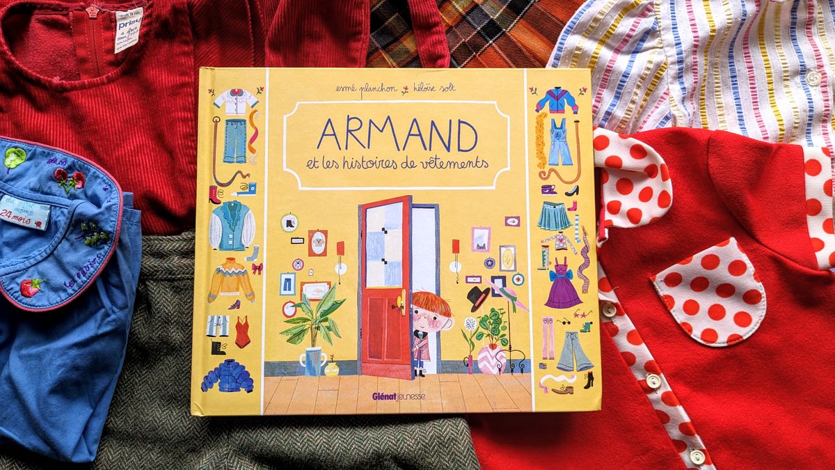 Armand et les histoires de vêtements, la seconde main racontée aux enfants