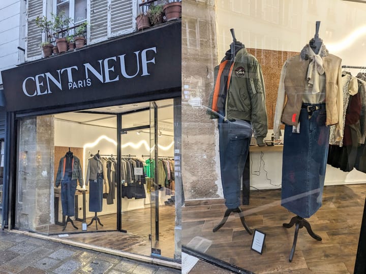 boutique seconde main cent neuf