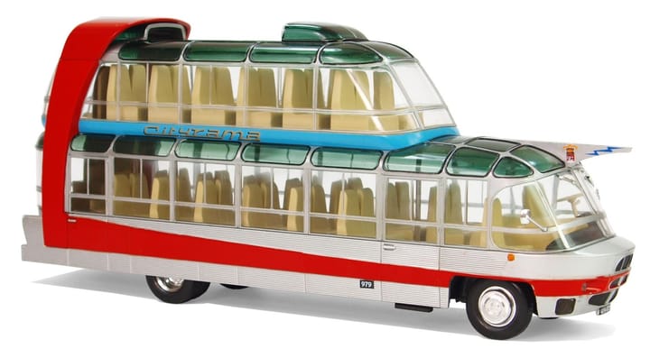 bus miniature cityrama citroën U55 