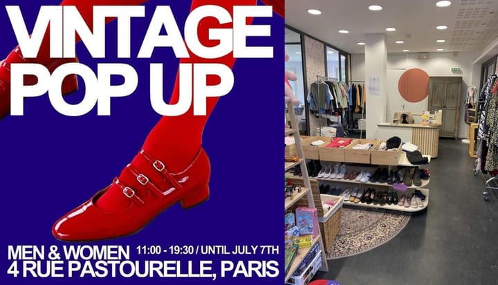 pop up mode vintage et ressourcerie 13Avenir